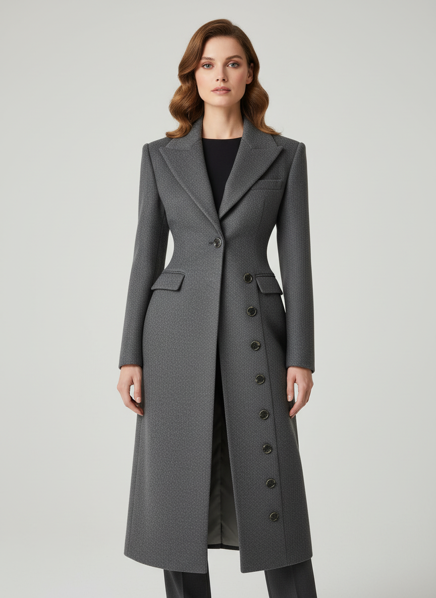 Eleganter taillierter Mantel für stilvolle Auftritte