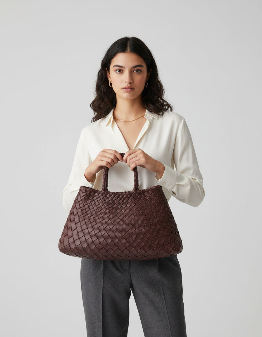 Geflochtene Tasche - Stilvoll & Vielseitig