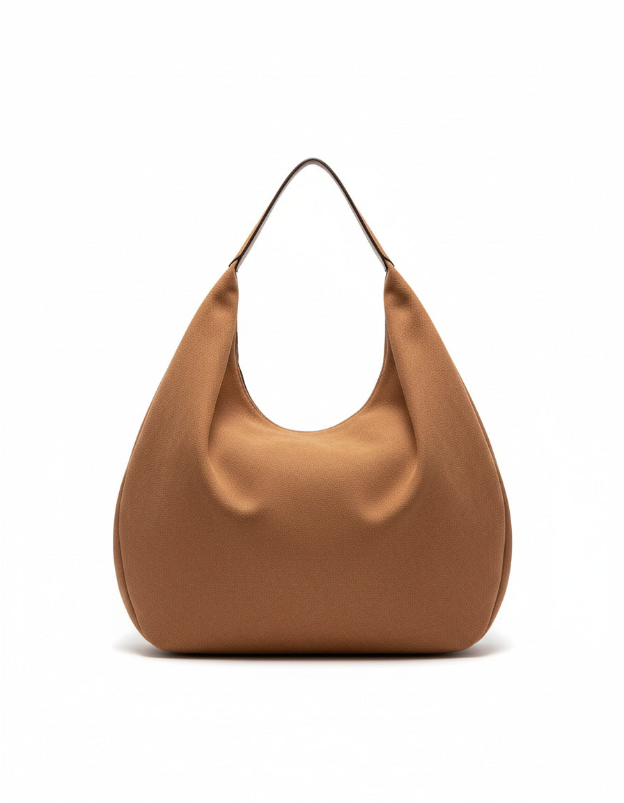 Elegante, weiche Handtasche im Hobo-Stil