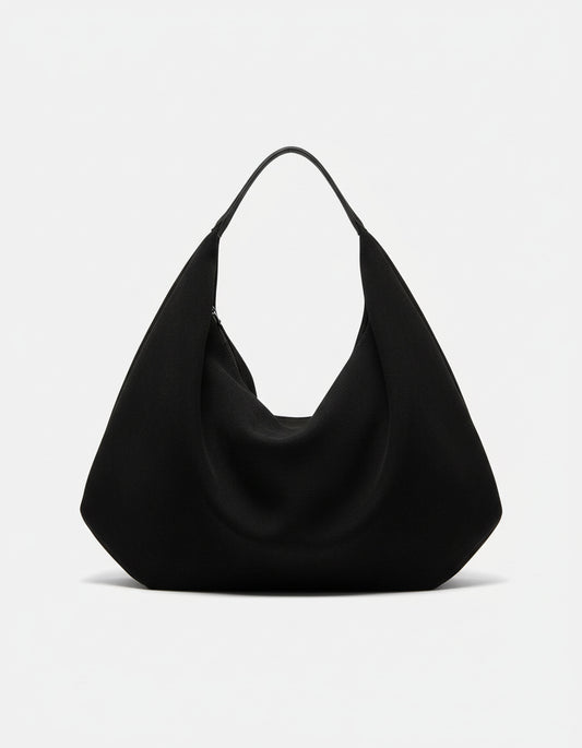 Elegante, weiche Handtasche im Hobo-Stil