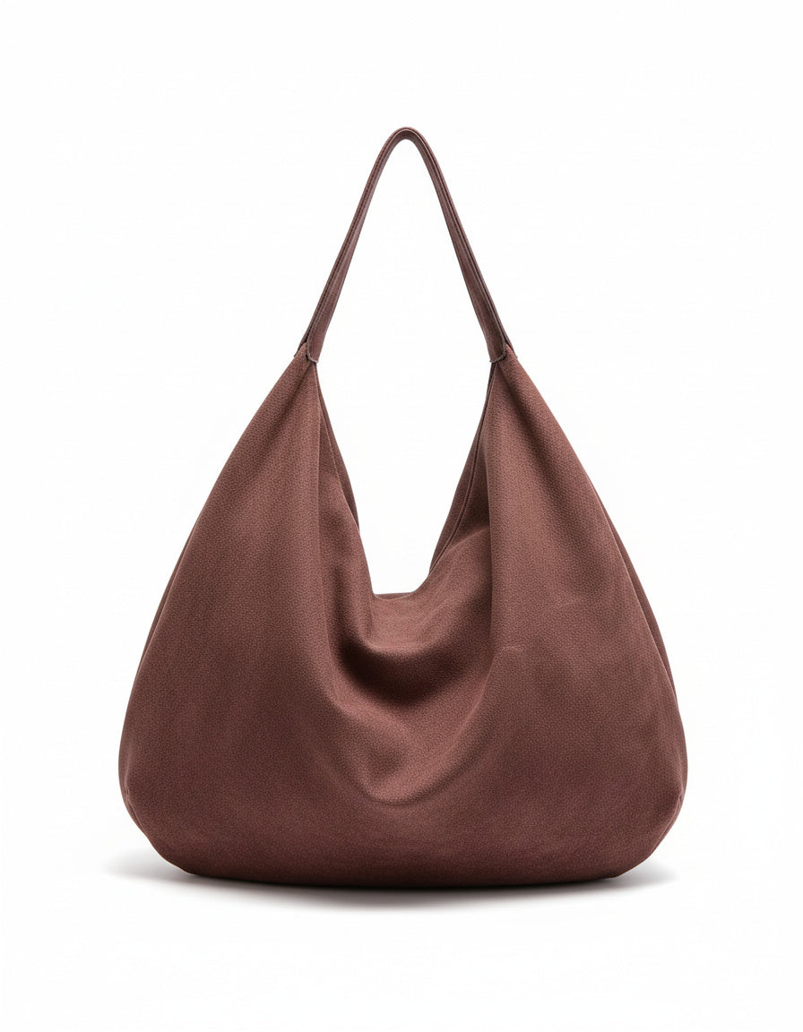 Elegante, weiche Handtasche im Hobo-Stil