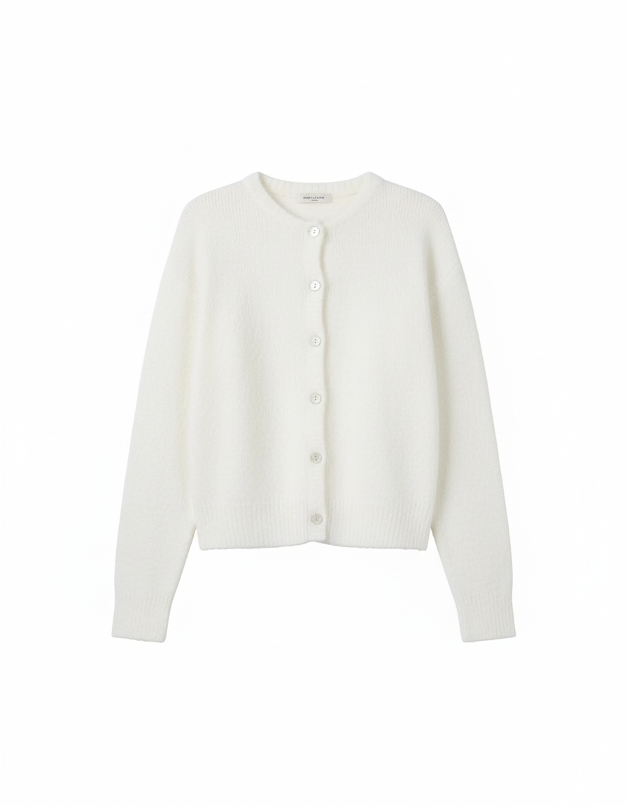 Damen Strickjacke - Weiches Strickmaterial, Vintage-Design