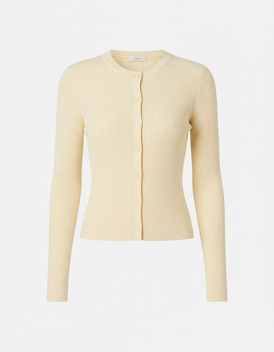 Damen Strickjacke - 100% Elasthan, Kurz Geschnitten