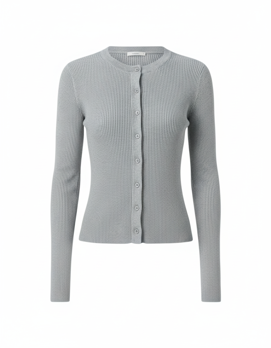 Damen Strickjacke - 100% Elasthan, Kurz Geschnitten