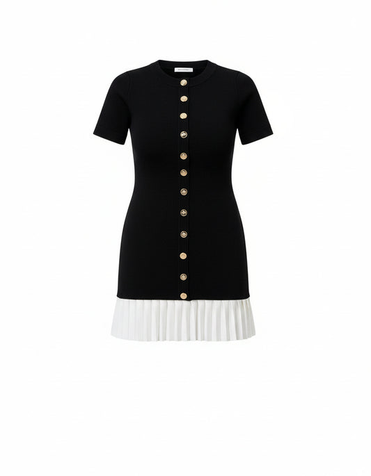 Elegantes Damen-Minikleid mit figurbetonter Silhouette