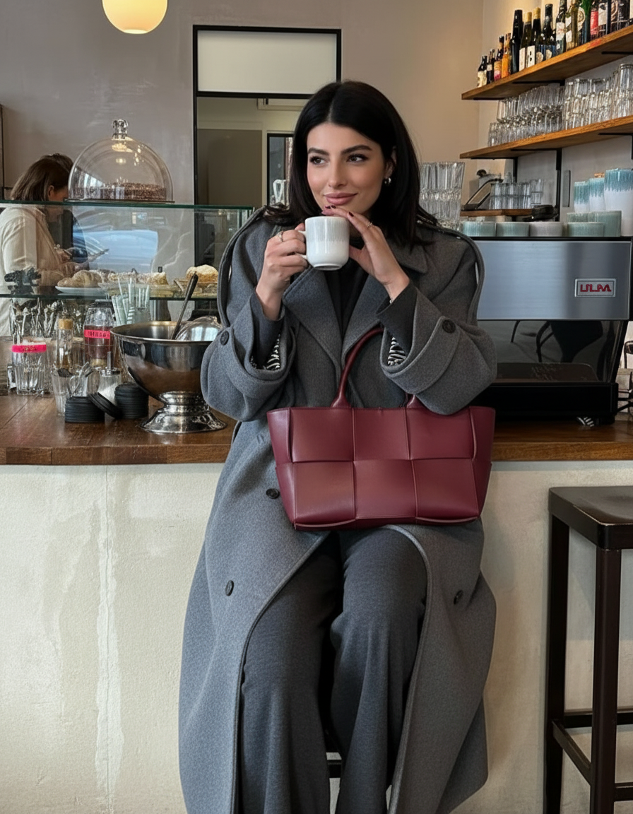 Stilvoller eleganter Mantel für einen anspruchsvollen Look