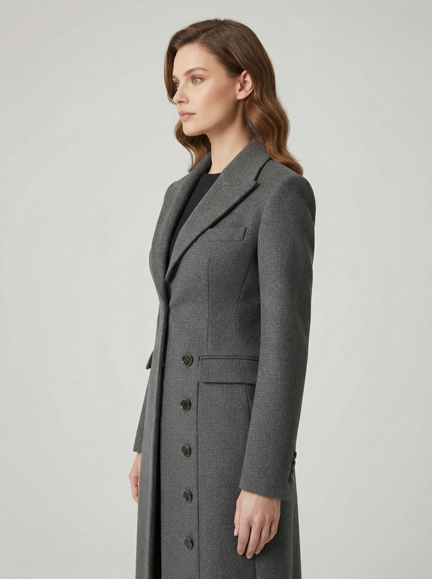 Eleganter taillierter Mantel für stilvolle Auftritte