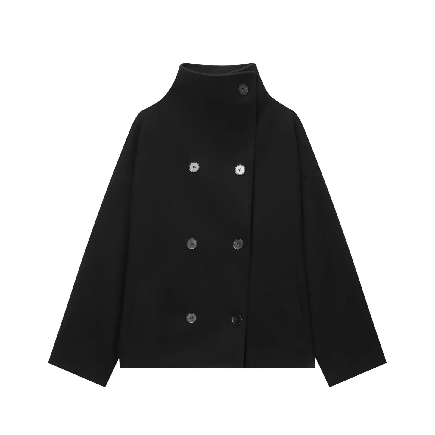 Elegant Stand Collar Jacket for Fall – Comfortable and Versatile Layering Piece, Long Sleeve, Various Colors, Sizes S-XL 21