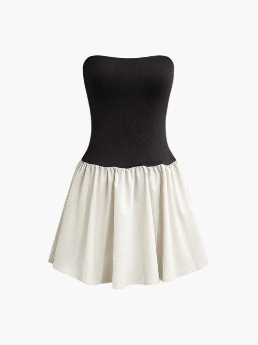 Elegantes Gestricktes Minikleid - Feminines, Figurbetontes Strickdesign